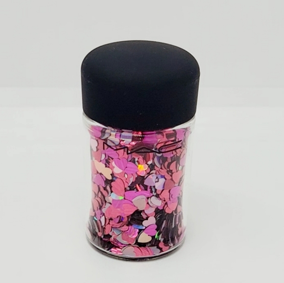 MAC Glitter Brillants Pink Hearts Brand New In Box Full Size - Picture 7 of 7